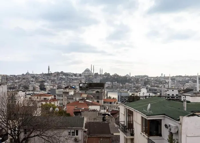 Galata Tower 2bd2bath Authentic Gem! #412 아파트